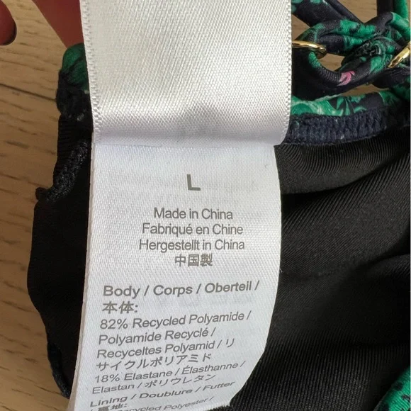 J.Crew Bikini - Strappy String Top and High-rise Bottom in Winter Garden Floral - Picture 8 of 8